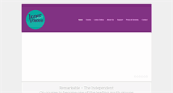 Desktop Screenshot of innervoices.co.uk